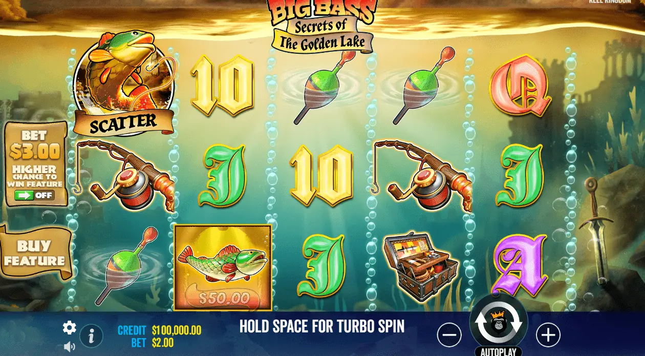 big-bass-secrets Interface